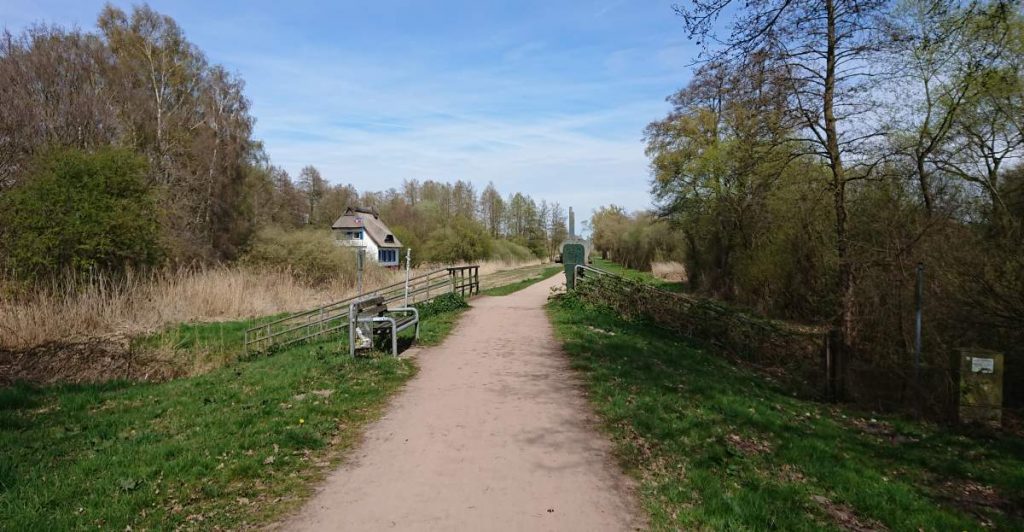 Spaziergang zum nördlichen Aussichtspunkt
